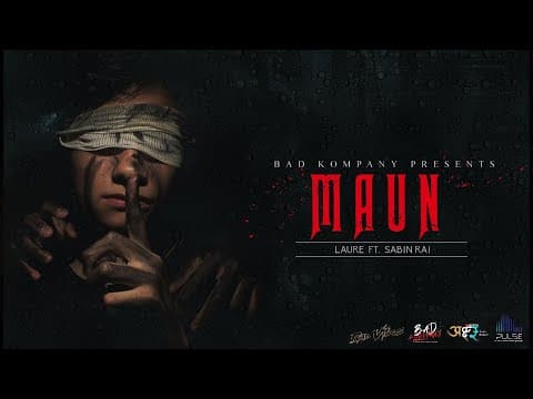 LAURE - MAUN FT. SABIN RAI [OFFICIAL LYRICAL VIDEO 2023]