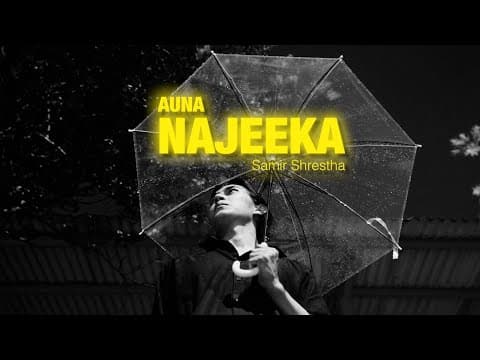Samir Shrestha - Auna Najeeka ( Ahbhagi ) ( Official Lyrical Video )